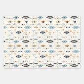 Herfst Boho en Boheemse bladeren Inpakpapier Vel (Voorkant 2)