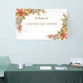 Herfst boho Rustic Baby shower Spandoek (Beurs)