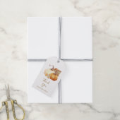 Herfst boho Rustieke Baby Shower Cadeaulabel (Met Touw)