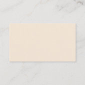 Herfst boho Rustieke Baby Shower Informatiekaartje (Achterkant)