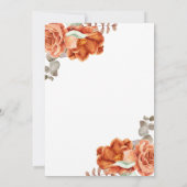 Herfst Boho Teracotta Sorpresa Verjaardag Kaart (Achterkant)