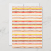 Herfst Boho Tribal Baby Sprinkle Kaart (Achterkant)