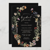 Herfst Boho Vrijgezellenfeest Kaart (Voorkant / Achterkant)