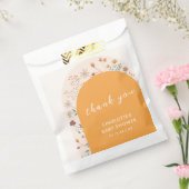 Herfst Boho Wildflower Arch Baby shower Dank u Bedankzakje (Gezegeld)