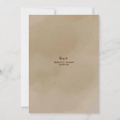 Herfst Boho Woodland Forest Happy Camper Verjaarda Kaart (Achterkant)