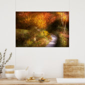 Herfst - Bomen - Hemelspad Poster (Keuken)