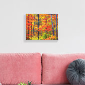 Herfst bomen omwikkeld canvas afdruk (Insitu (Woonkamer))