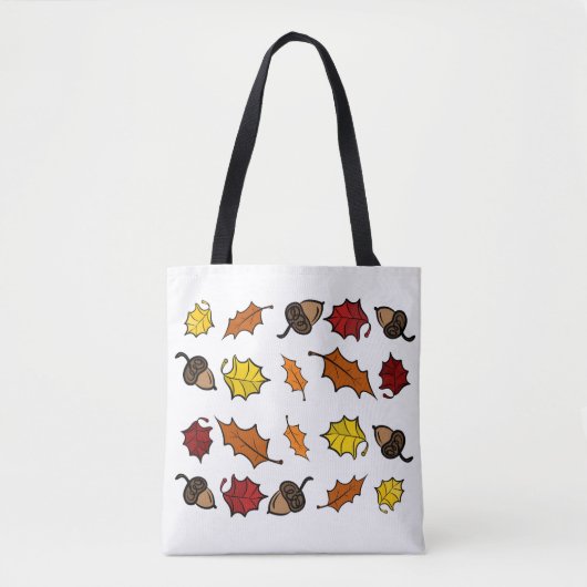 Herfst boodschappentas tote bag (Voorkant)