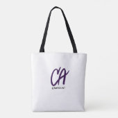 Herfst boodschappentas tote bag (Achterkant)