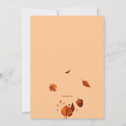 Herfst Books and Tea Kaart (Achterkant)