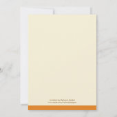 Herfst Boom Bridal Shower-uitnodiging Kaart (Achterkant)