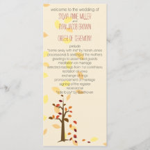 herfst boom, herfst bruin bladeren bruiloft progra