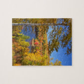 Herfst boom landschap, Maine Legpuzzel (Horizontaal)