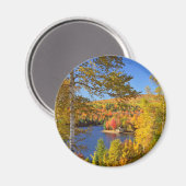 Herfst boom landschap, Maine Magneet (Voorkant / Achterkant)