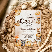 Herfst Bos Baby Shower