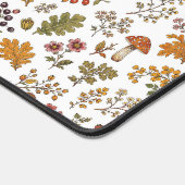 Herfst bos bloem blad paddenstoel patroon bureaumat (Hoek)