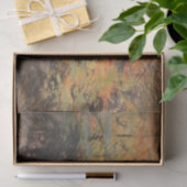 Herfst bos bos gele bomen schets kunst tissuepapier (Geschenk)