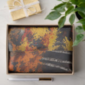 Herfst Bos Brug Tissuepapier (Geschenk)