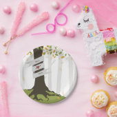 Herfst bos bruiloft papieren bordje (Feest)