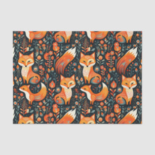 Herfst Bos Dier Vos Decoupage Papier