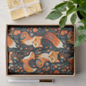 Herfst Bos Dier Vos Decoupage Papier (Geschenk)