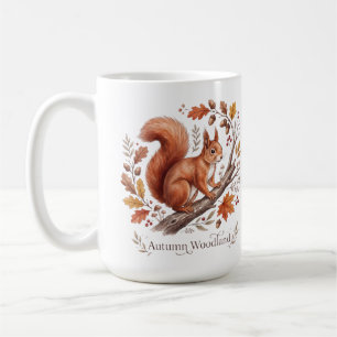 Herfst Bos Eekhoorn   Koffiemok