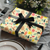 Herfst bos fantasie cadeaupapier