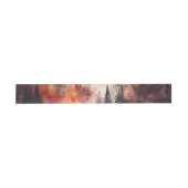 Herfst bos herfst gebladerte Waterverf bruiloft Uitnodigingen Wikkel (Vlak)