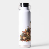 Herfst bos kabouter en eikel waterfles (Voorkant)