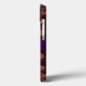 Herfst Bos Kant Fractale Kunst Groen Paars Case-Mate iPhone Case (Achterkant / Links)