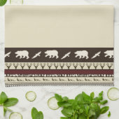 Herfst bos keukendoek theedoek (Gevouwen)