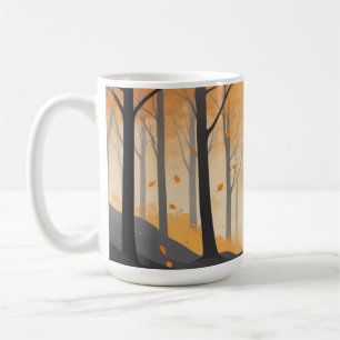 Herfst Bos Mok – Gezellige Herfst Koffiekopje met 