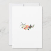 Herfst Bos Pompoen Baby Shower Uitnodiging (Achterkant)