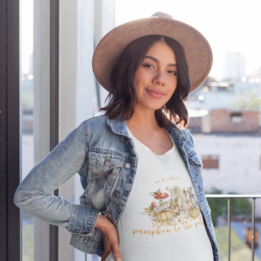 Herfst bos pompoen | Mama in wording T-shirt