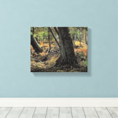 Herfst bos scène           canvas afdruk (Insitu (Houten vloer))