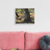 Herfst bos scène           canvas afdruk (Insitu (Woonkamer))