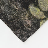 Herfst bos scène    fleece deken (Hoek)