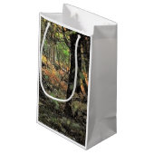 Herfst bos scène klein cadeauzakje (Achterkant Gekanteld)