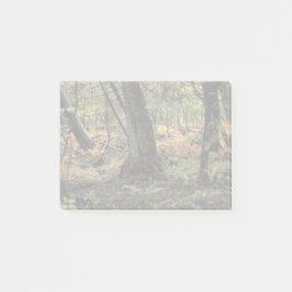 Herfst bos scène post-it® notes