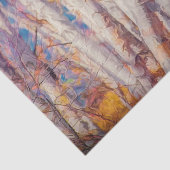Herfst bos witte berkenbomen tissuepapier (Detail)