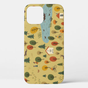 Herfst Bosdieren behang Case-Mate iPhone Case