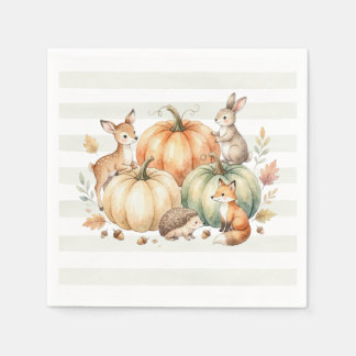 Herfst Bosdieren Servetten