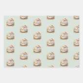 Herfst Bosfee Baby Shower Inpakpapier Vel (Voorkant)