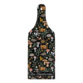 Herfst bosfoeragemier Herfstdieren & paddenstoel Snijplank (Voorkant)