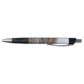 Herfst boslandschap met gouden bomen pen (Bodem)