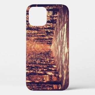 Herfst Bospad: rustige landschapsreis Case-Mate iPhone Case