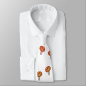 Herfst, Bospaddenstoelen Tekenpatroon Stropdas (Gebonden)