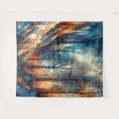 Herfst Bossen 2 - Waterverf Wandkleed (Voorkant (horizontaal))