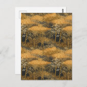 Herfst Bossen Chiyogami Briefkaart (Voorkant / Achterkant)