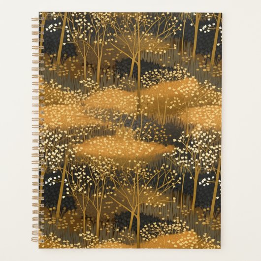 Herfst Bossen Chiyogami Planner (Voorkant)